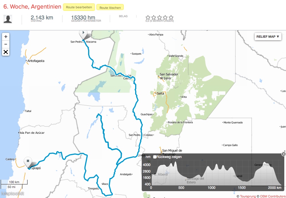 6. woche, argentinien
