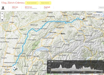 1.tag, zürich-cremieu